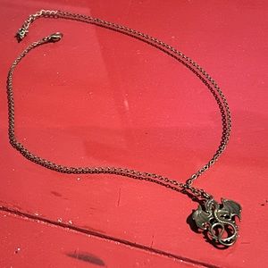 Gold Dragon Necklace